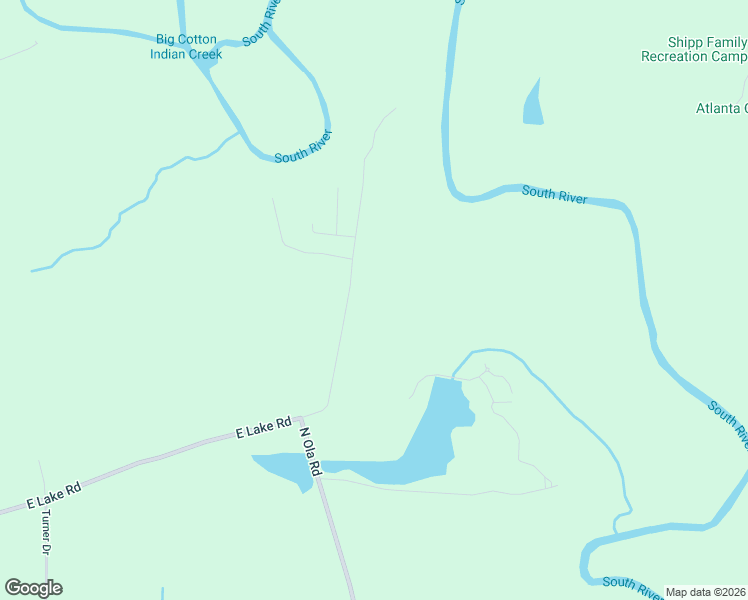 map of restaurants, bars, coffee shops, grocery stores, and more near 3107 East Lake Road in McDonough
