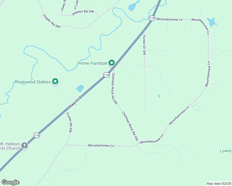 map of restaurants, bars, coffee shops, grocery stores, and more near 257 Chimney Rock Road Southwest in Leeds