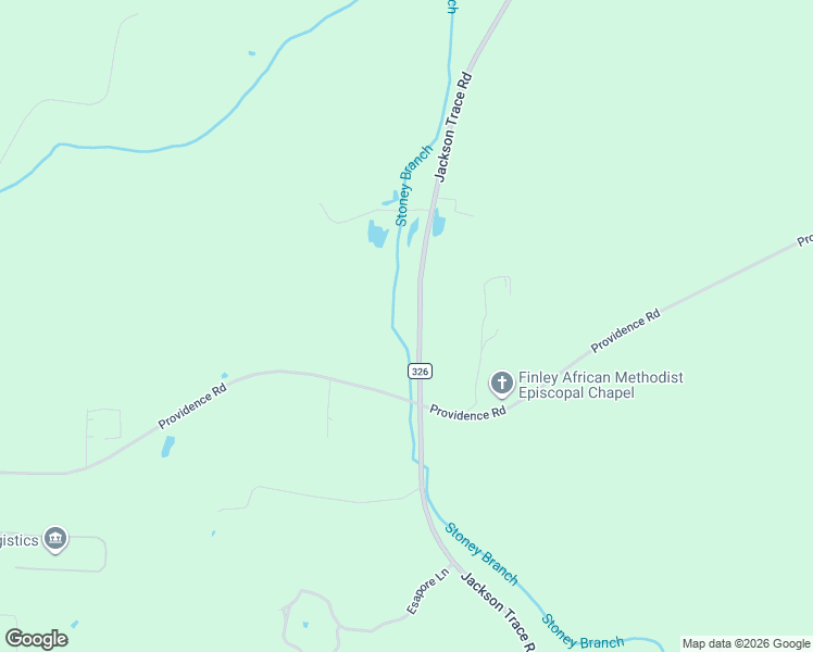 map of restaurants, bars, coffee shops, grocery stores, and more near 3990 Providence Road in Talladega