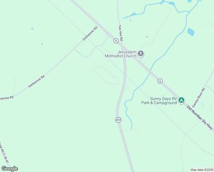 map of restaurants, bars, coffee shops, grocery stores, and more near 131 Misty Woods Drive in Elloree