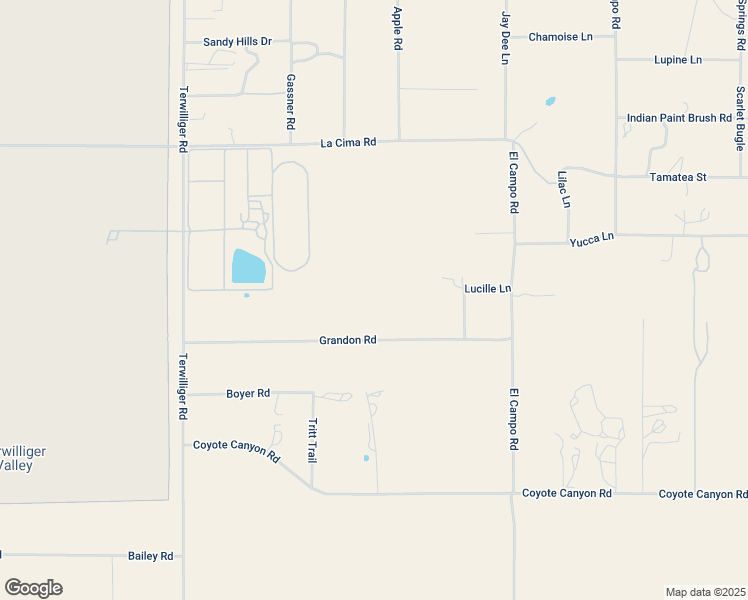 map of restaurants, bars, coffee shops, grocery stores, and more near 59620 Grandon Road in Anza