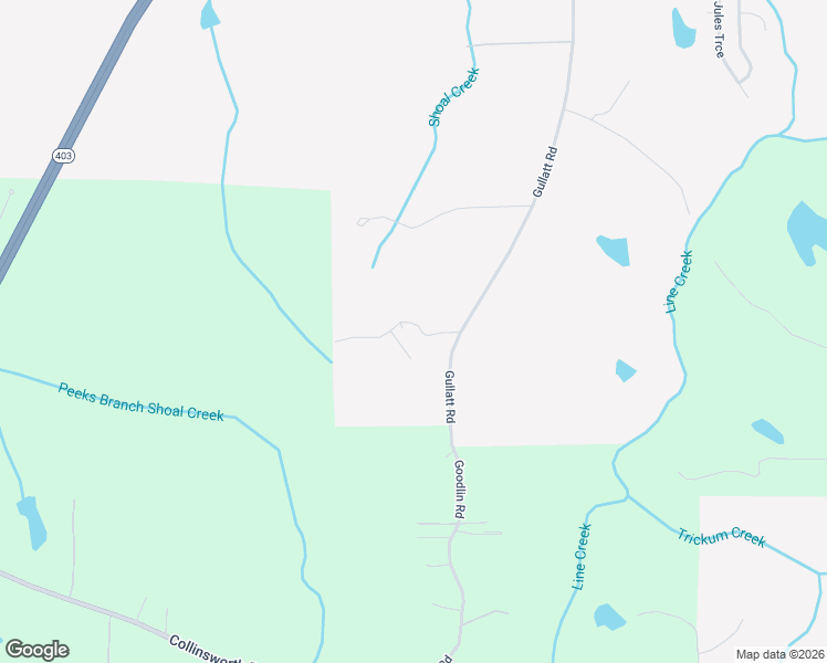 map of restaurants, bars, coffee shops, grocery stores, and more near 9255 Gullatt Road in Palmetto