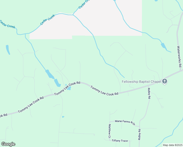 map of restaurants, bars, coffee shops, grocery stores, and more near 1585 Tommy Lee Cook Road in Palmetto