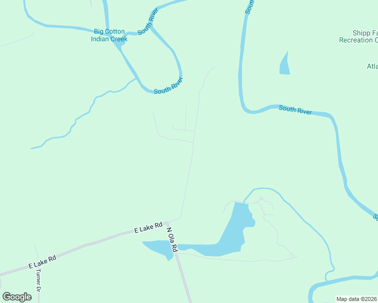 map of restaurants, bars, coffee shops, grocery stores, and more near 3107 East Lake Road in McDonough