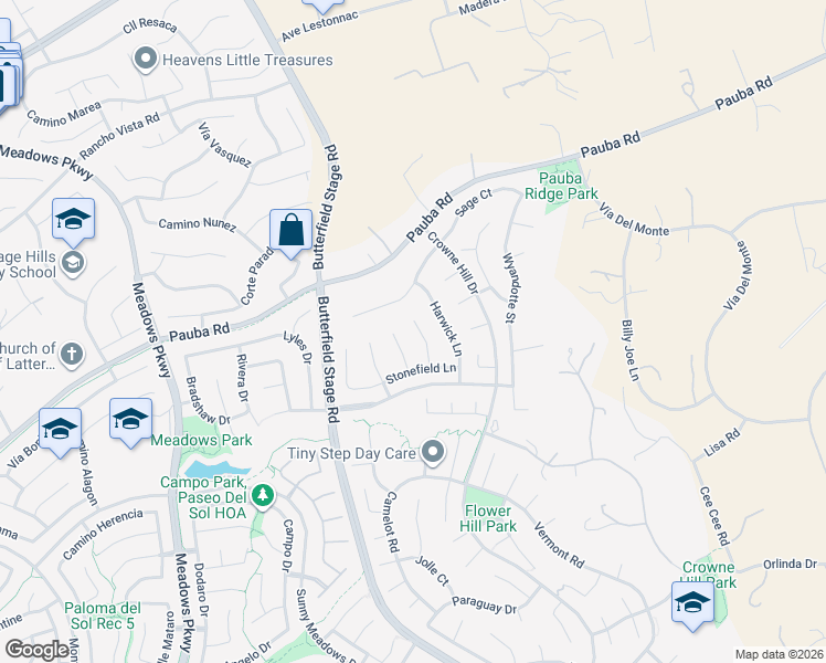 map of restaurants, bars, coffee shops, grocery stores, and more near 42252 Gateshead Court in Temecula