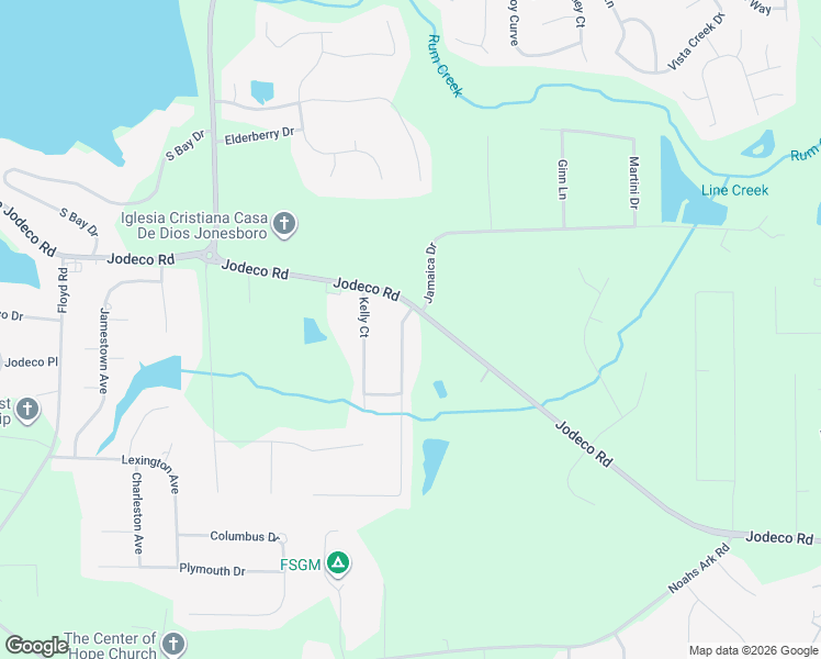 map of restaurants, bars, coffee shops, grocery stores, and more near 9042 Chestnut Lake Drive in Jonesboro