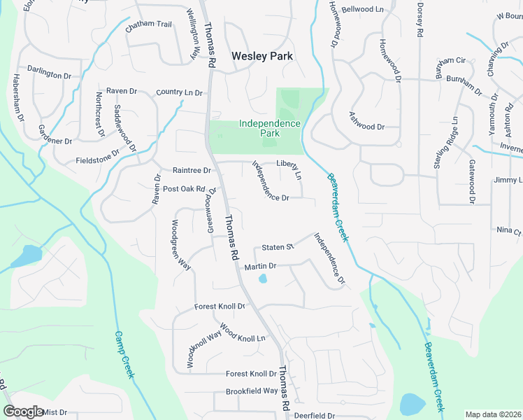 map of restaurants, bars, coffee shops, grocery stores, and more near 400 Independence Drive in Jonesboro