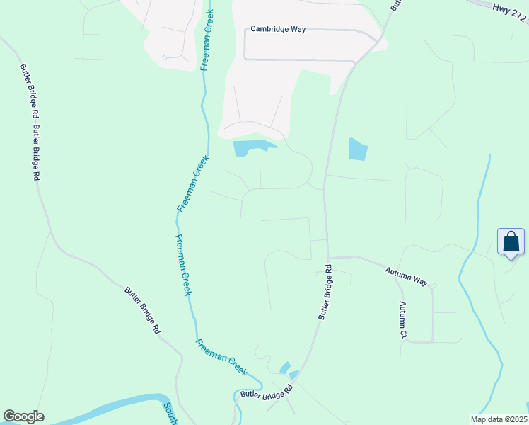map of restaurants, bars, coffee shops, grocery stores, and more near 20 Tarpley Way in Covington