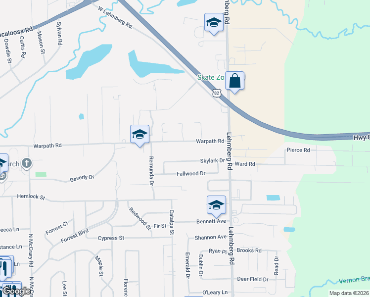 map of restaurants, bars, coffee shops, grocery stores, and more near 811 Skylark Drive in Columbus