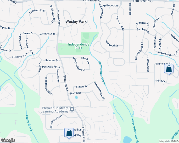 map of restaurants, bars, coffee shops, grocery stores, and more near 328 Independence Drive in Jonesboro