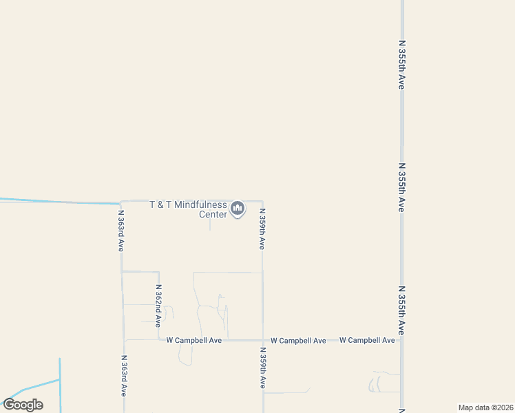 map of restaurants, bars, coffee shops, grocery stores, and more near Camelback Road in Tonopah