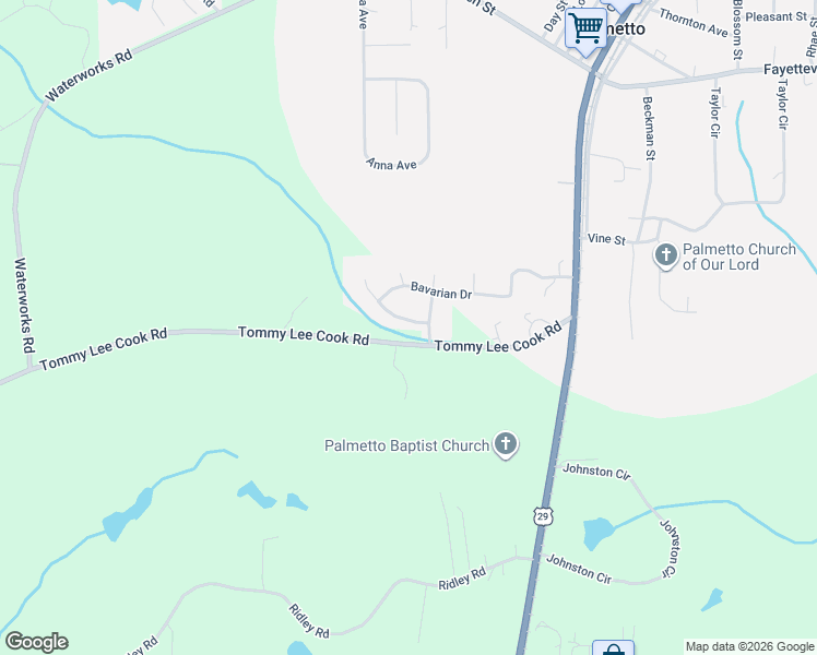 map of restaurants, bars, coffee shops, grocery stores, and more near 507 Snowfall Terrace in Palmetto