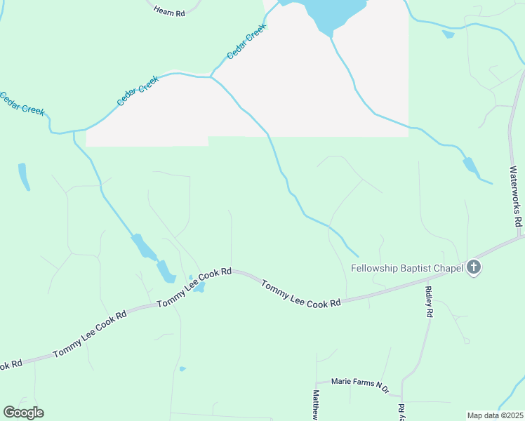 map of restaurants, bars, coffee shops, grocery stores, and more near 1585 Tommy Lee Cook Road in Palmetto