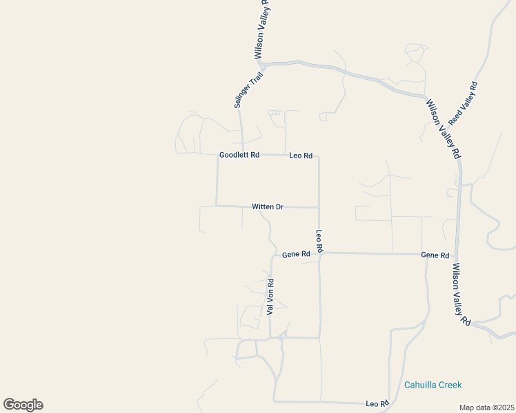 map of restaurants, bars, coffee shops, grocery stores, and more near Witten Drive in Aguanga