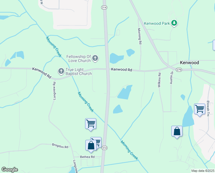 map of restaurants, bars, coffee shops, grocery stores, and more near 746 West Fayetteville Road in Fayetteville