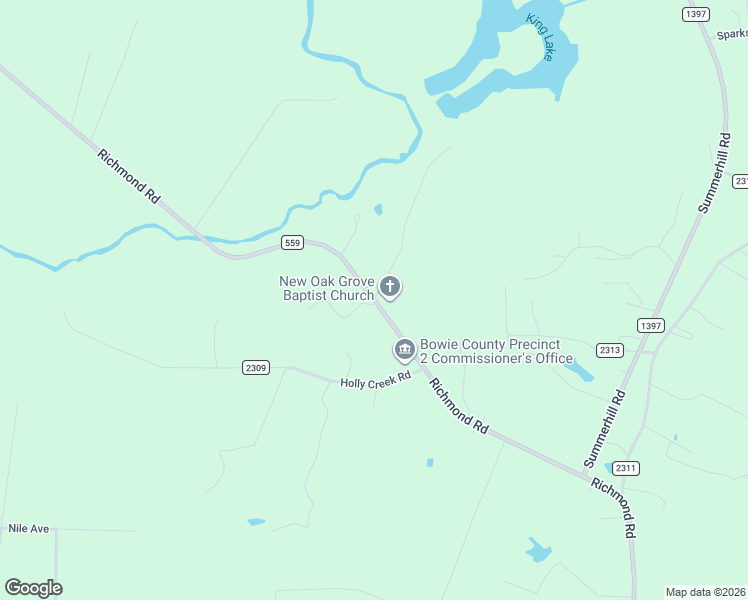 map of restaurants, bars, coffee shops, grocery stores, and more near 4116 Richmond Road in Texarkana