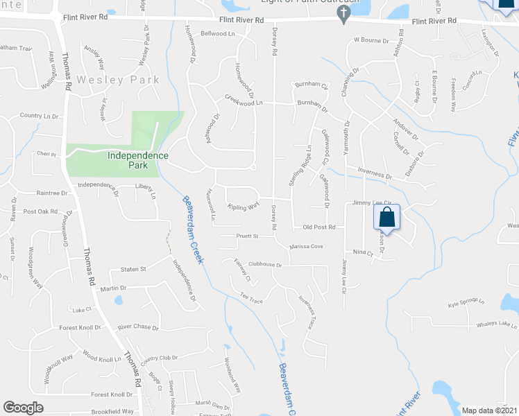 map of restaurants, bars, coffee shops, grocery stores, and more near 162 Kipling Way in Riverdale