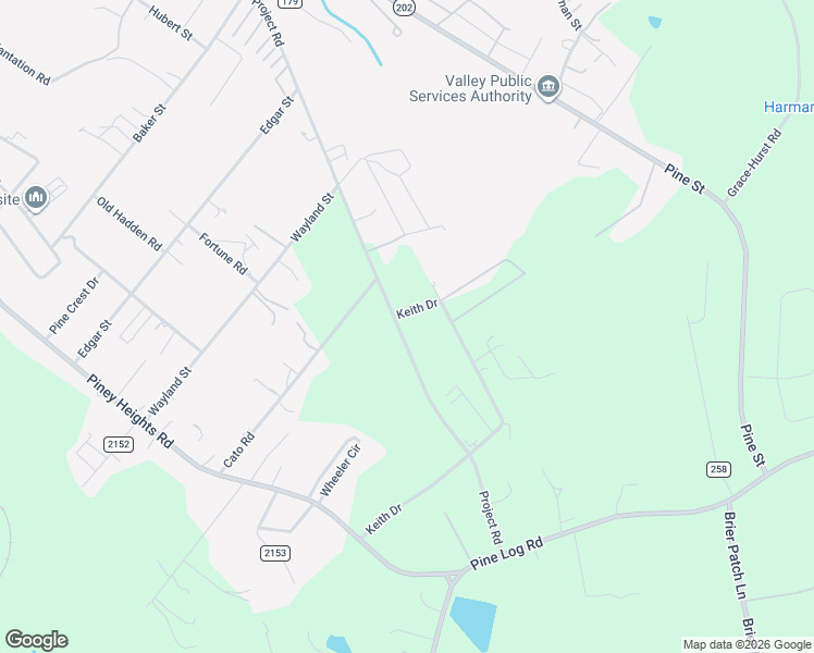 map of restaurants, bars, coffee shops, grocery stores, and more near 275 Project Road in Warrenville