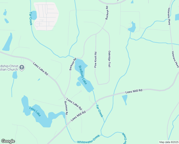 map of restaurants, bars, coffee shops, grocery stores, and more near 205 Pine Knott Road in Fayetteville