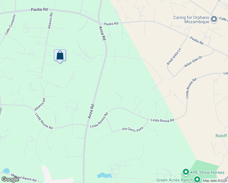 map of restaurants, bars, coffee shops, grocery stores, and more near 42333 Casa Verde in Temecula