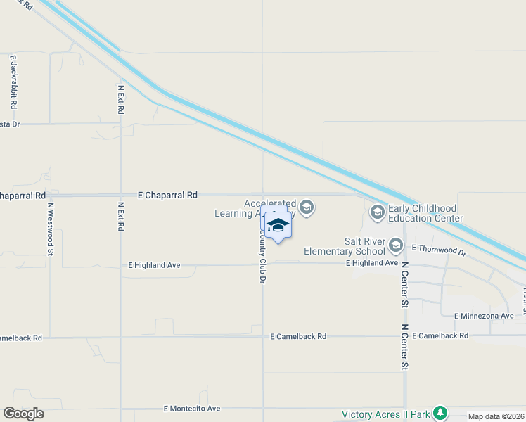 map of restaurants, bars, coffee shops, grocery stores, and more near 4728-5106 North Country Club Drive in Scottsdale
