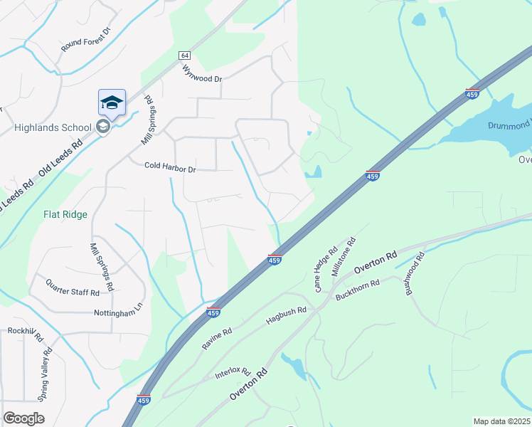 map of restaurants, bars, coffee shops, grocery stores, and more near 3836 Moss Creek Circle in Mountain Brook