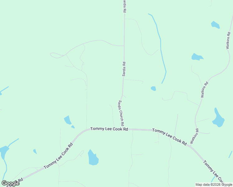 map of restaurants, bars, coffee shops, grocery stores, and more near 132 Sardis Church Road in Newnan