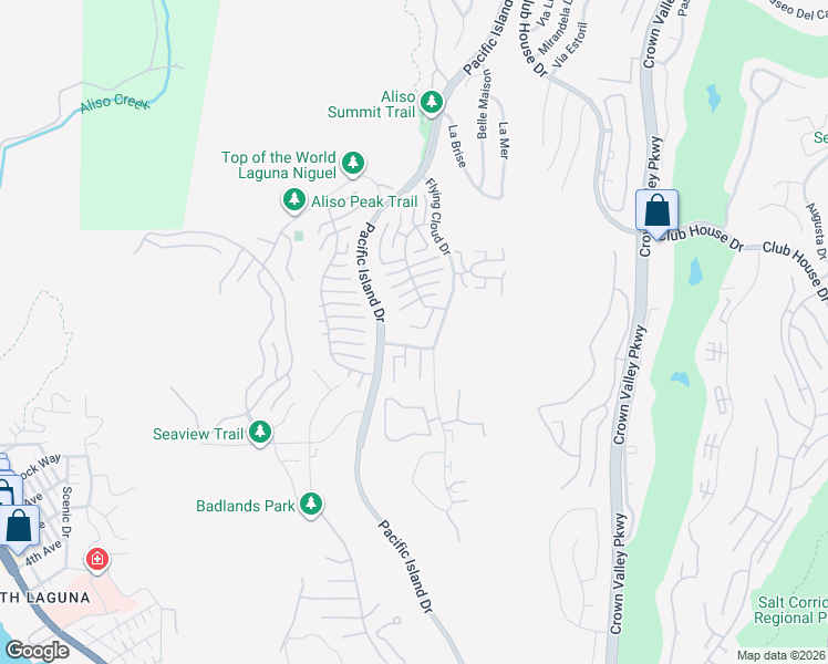 map of restaurants, bars, coffee shops, grocery stores, and more near 31262 Palma Drive in Laguna Niguel