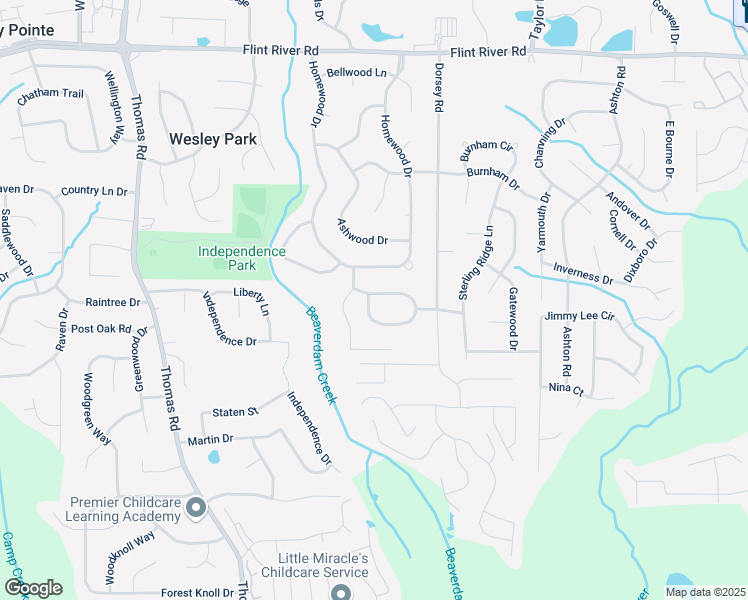 map of restaurants, bars, coffee shops, grocery stores, and more near 212 Sterling Ridge Drive in Riverdale