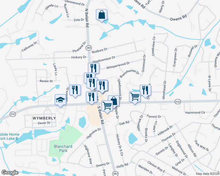 map of restaurants, bars, coffee shops, grocery stores, and more near 123 Sunnywood Drive in Martinez