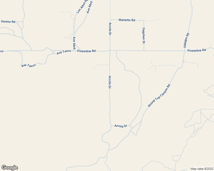 map of restaurants, bars, coffee shops, grocery stores, and more near Arcola Drive in Hemet