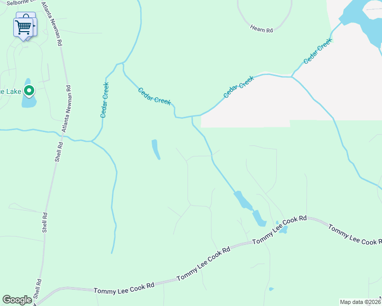 map of restaurants, bars, coffee shops, grocery stores, and more near 16 Christian Court in Palmetto