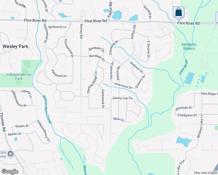 map of restaurants, bars, coffee shops, grocery stores, and more near 8985 Yarmouth Drive in Jonesboro