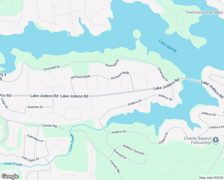 map of restaurants, bars, coffee shops, grocery stores, and more near 8962 Peach Court in Jonesboro