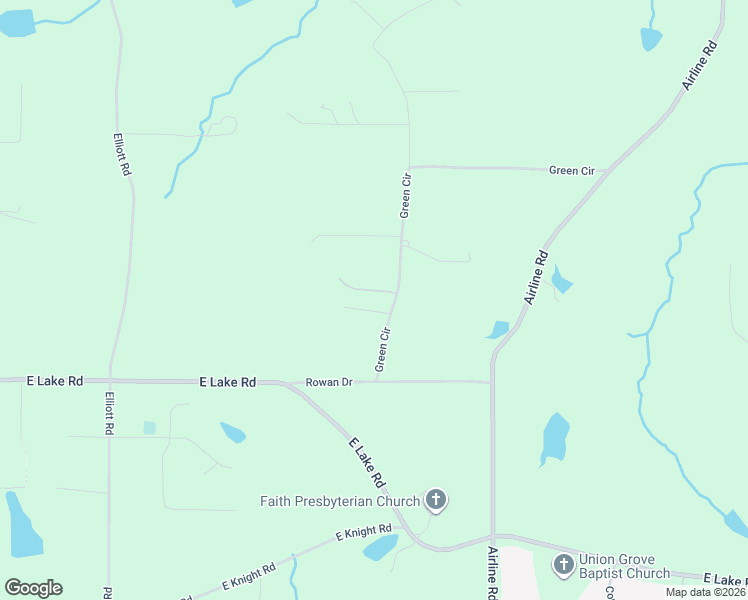 map of restaurants, bars, coffee shops, grocery stores, and more near 209 Green Circle in McDonough