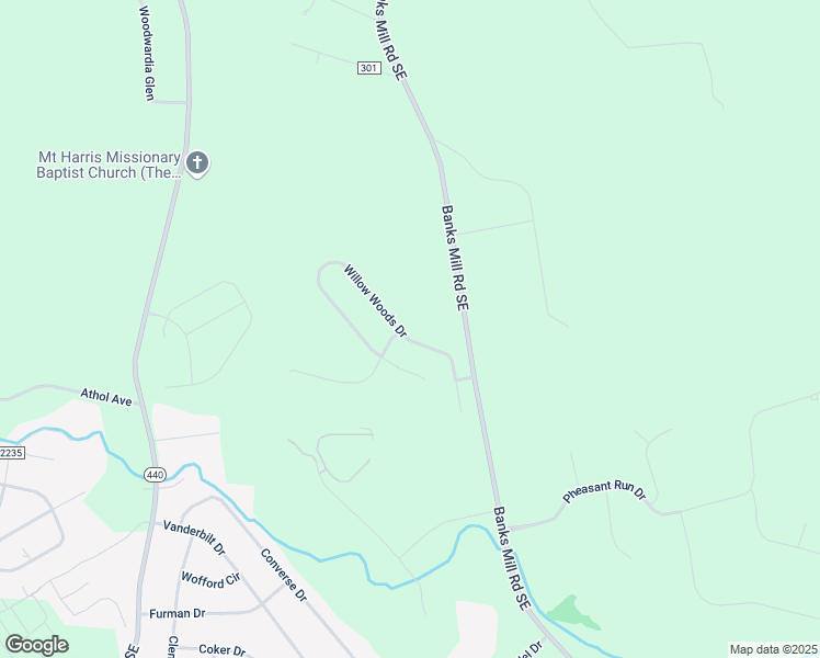 map of restaurants, bars, coffee shops, grocery stores, and more near 1128 Willow Woods Drive in Aiken