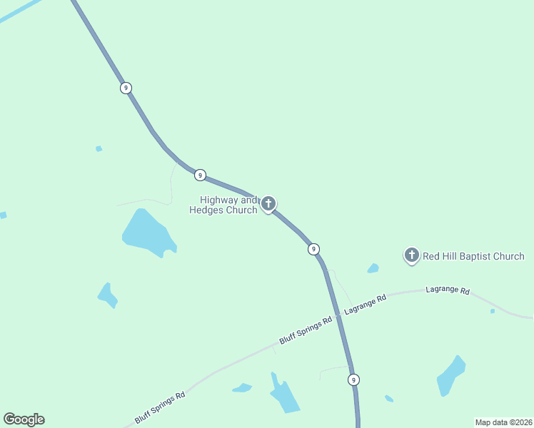 map of restaurants, bars, coffee shops, grocery stores, and more near 14501 Mississippi 9 in Eupora