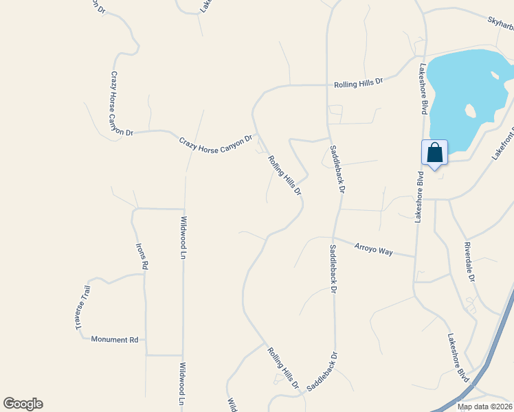 map of restaurants, bars, coffee shops, grocery stores, and more near 42055 Canyonside Court in Aguanga