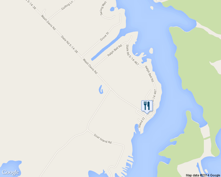 map of restaurants, bars, coffee shops, grocery stores, and more near State Road S-14-467 in Summerton