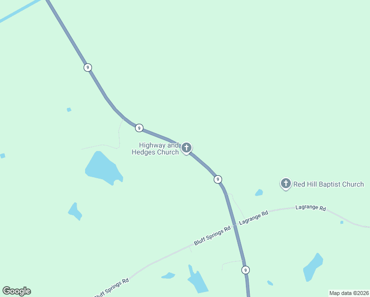 map of restaurants, bars, coffee shops, grocery stores, and more near 14501 Mississippi 9 in Eupora