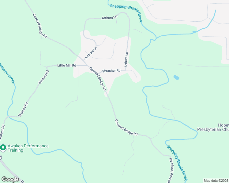 map of restaurants, bars, coffee shops, grocery stores, and more near 1002 Covered Bridge Road in Covington