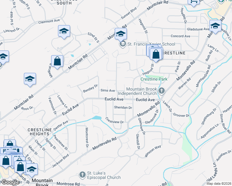 map of restaurants, bars, coffee shops, grocery stores, and more near 837 Sims Avenue in Birmingham