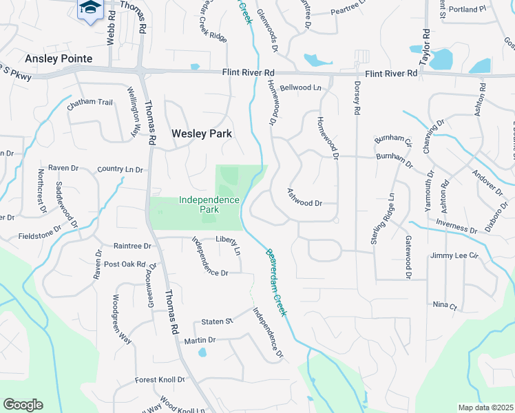 map of restaurants, bars, coffee shops, grocery stores, and more near 8946 Bentwood Lane in Riverdale