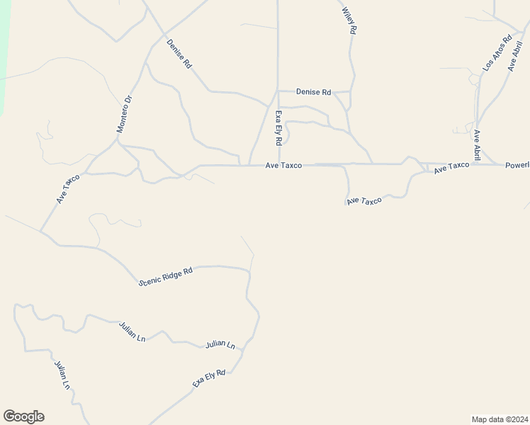 map of restaurants, bars, coffee shops, grocery stores, and more near Exa Ely Road in Hemet