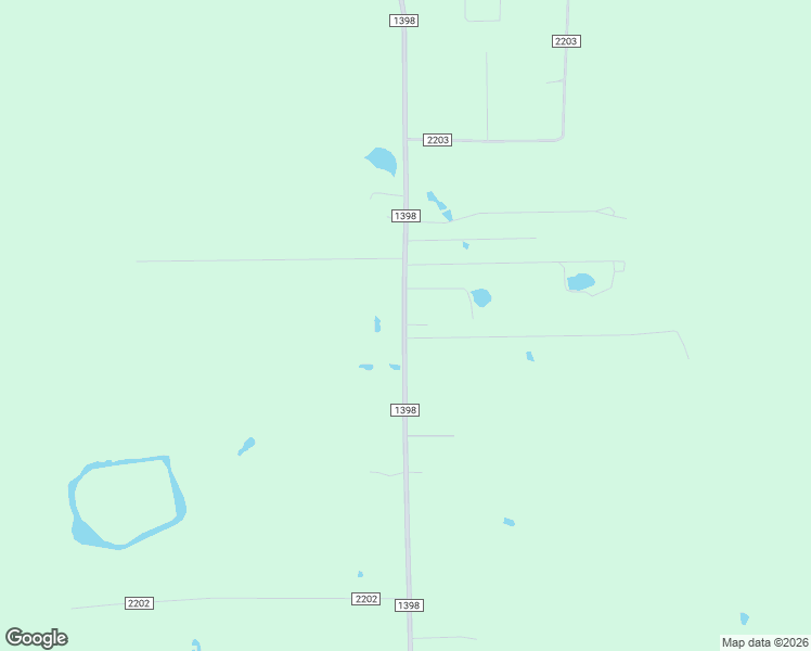 map of restaurants, bars, coffee shops, grocery stores, and more near 3366 Farm to Market Road 1398 in Hooks