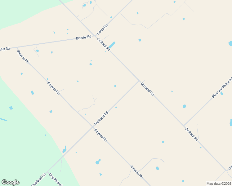 map of restaurants, bars, coffee shops, grocery stores, and more near 318 Fruitland Road in Bowie