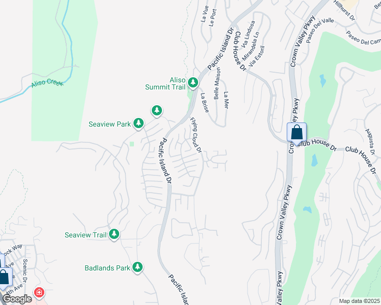 map of restaurants, bars, coffee shops, grocery stores, and more near 31082 Montesa in Laguna Niguel