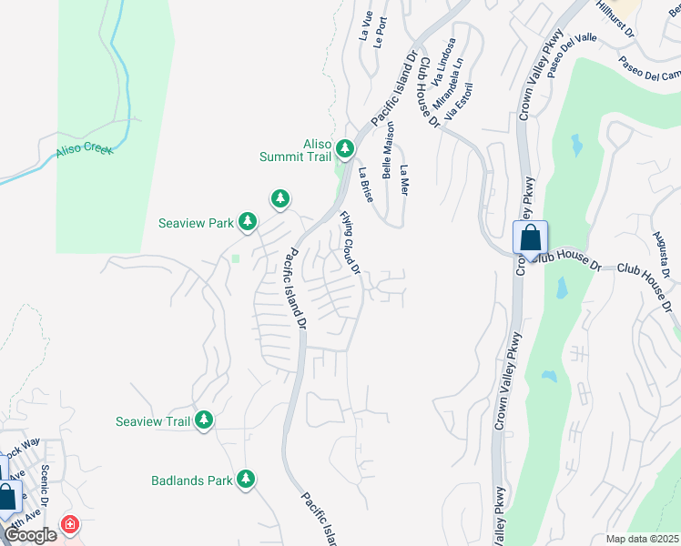 map of restaurants, bars, coffee shops, grocery stores, and more near 31082 Montesa in Laguna Niguel