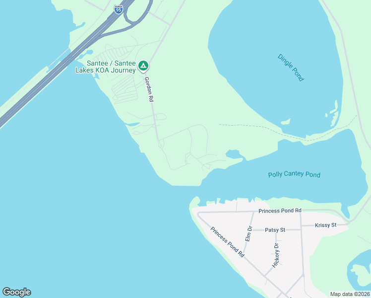 map of restaurants, bars, coffee shops, grocery stores, and more near 1820 Gordon Road in Summerton