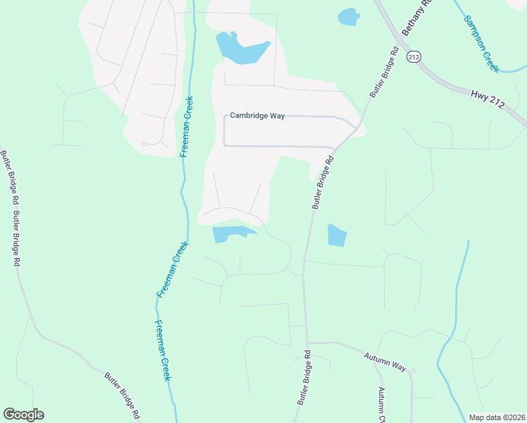 map of restaurants, bars, coffee shops, grocery stores, and more near 180 Providence Drive in Covington